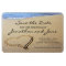 Beach Ocean Wedding Deluxe Save the Date