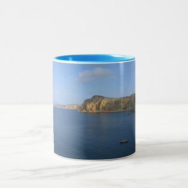 Beach of Coatinha Two-Tone Coffee Mug (Center)