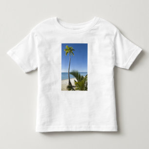Beach on mainland Aitutaki, Cook Islands Toddler T-shirt