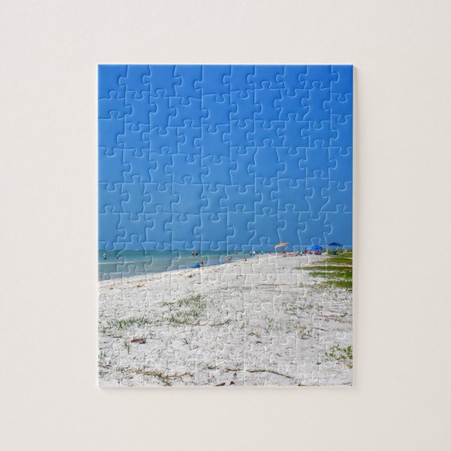 Beach on Sanibel Island Jigsaw Puzzle (Vertical)