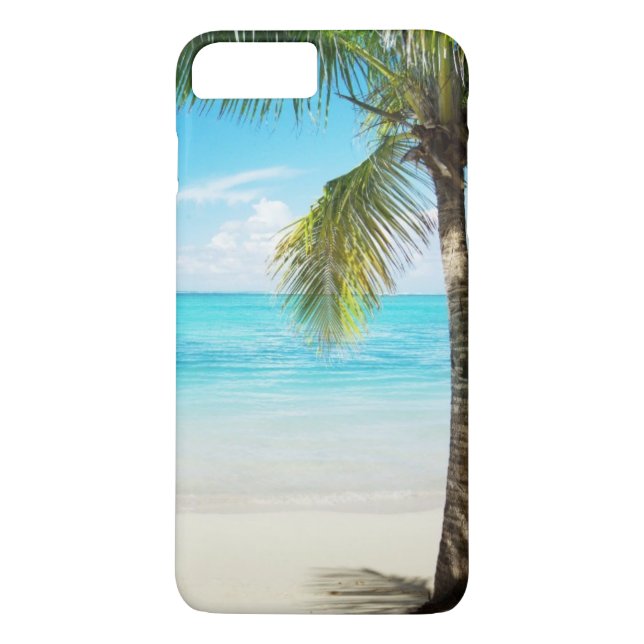 Beach Palm Tree iPhone 7 Plus Case (Back)