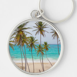 Beach Palms Keychain
