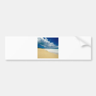 Beach Papohaku Molokai Hawaii Bumper Sticker