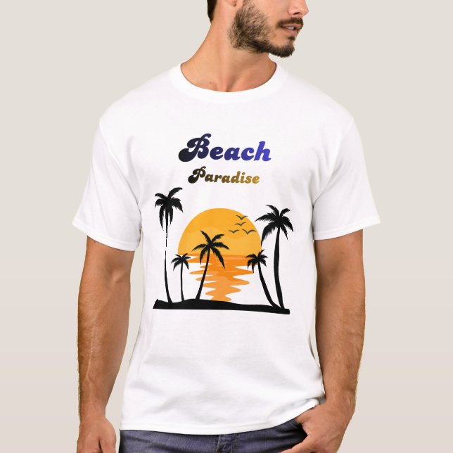 Beach Paradise T-Shirt (Front)