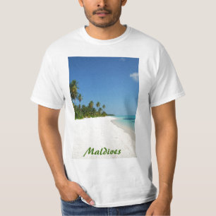 Beach paradise with palm trees T-Shirt