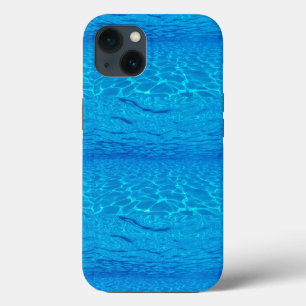 Beach party blues sun ocean water pool pop colour iPhone 13 case