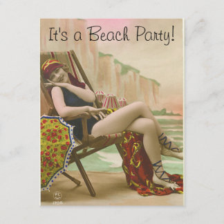 Beach Party Invitation