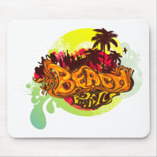 Beach Party Mouse Pad