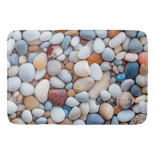 Beach Pebbles Bath Mat