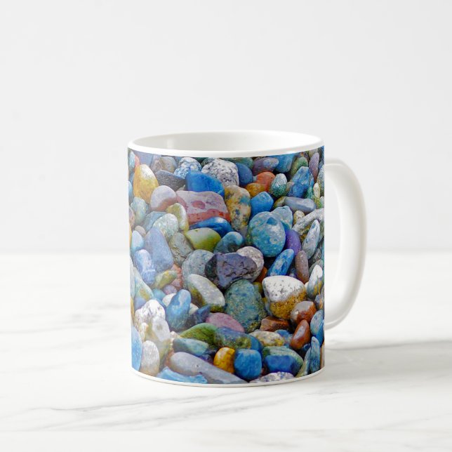 Beach Pebbles Mug (Front Right)