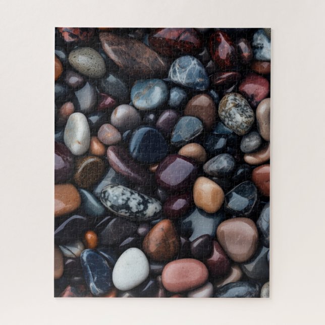 Beach Pebbles Puzzle (Vertical)