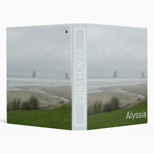 Beach Personalized Binder