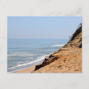 Beach photo postcard