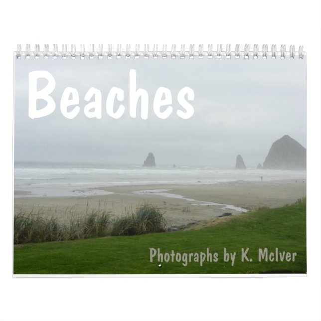 Beach Photography Calendar (Cover)