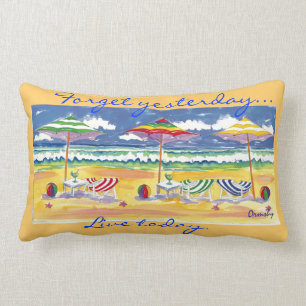 Beach -pillow lumbar pillow