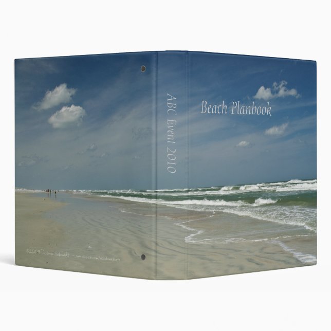 Beach Planbook Binder (Background)