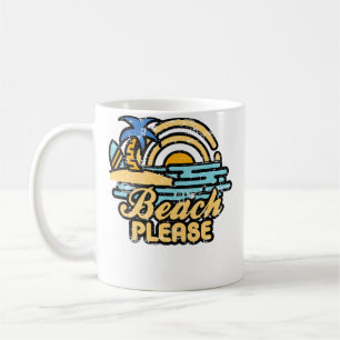 Beach Please Coffee Mug