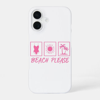 Beach Please iPhone Case