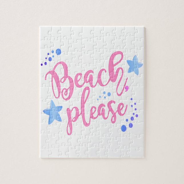beach please jigsaw puzzle (Vertical)