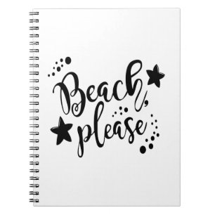 Beach Please Notebook