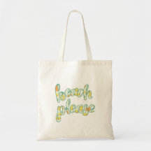 Beach Please Tote