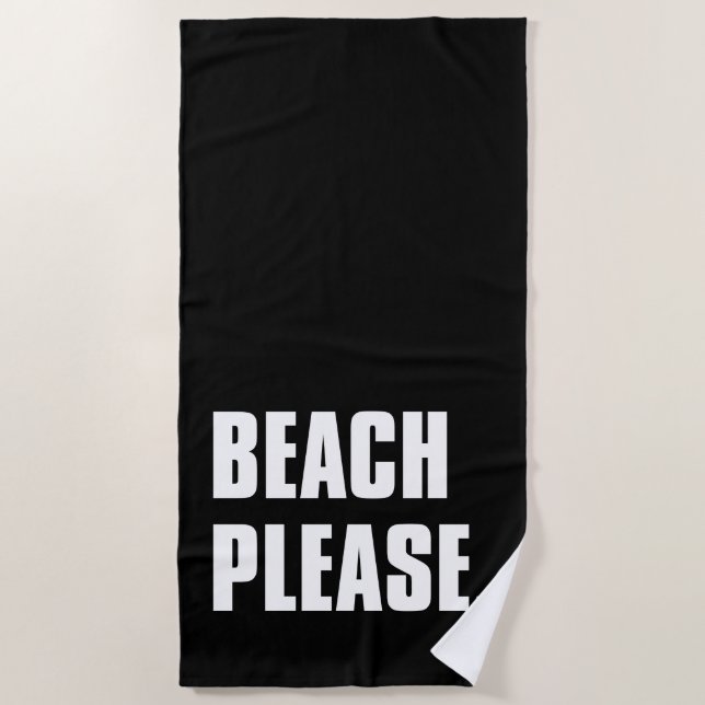 Beach Please Towel (Front)