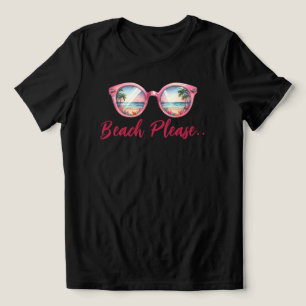 Beach Please Tri-Blend Shirt