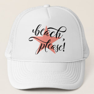 Beach Please Trucker Hat