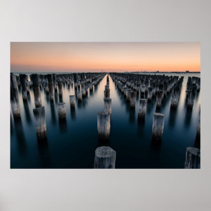 Beach post lot poster