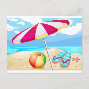 Beach Postcard
