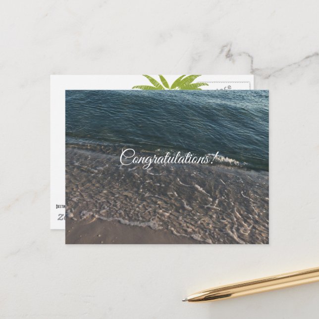 Beach Postcard (Front/Back In Situ)