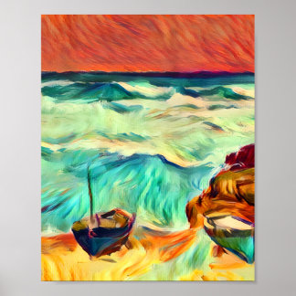 Beach poster