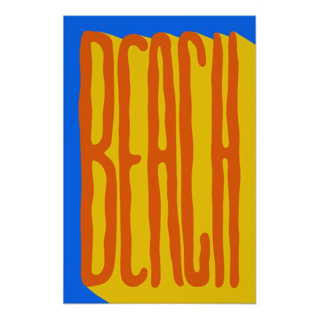 Beach Poster (Front)