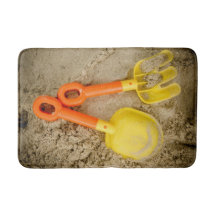 Beach Print Yellow and Orange Sand Toys