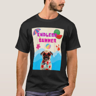 Beach pug T-Shirt