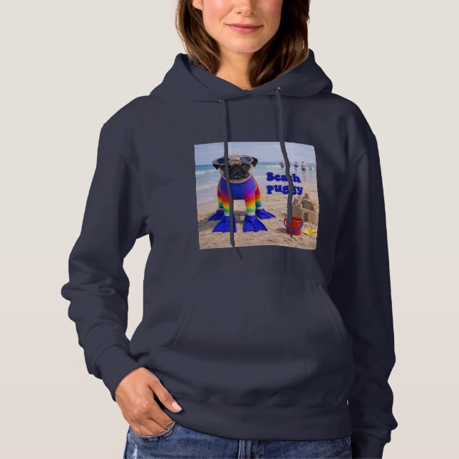 Beach Puggy Hoodie (Front)