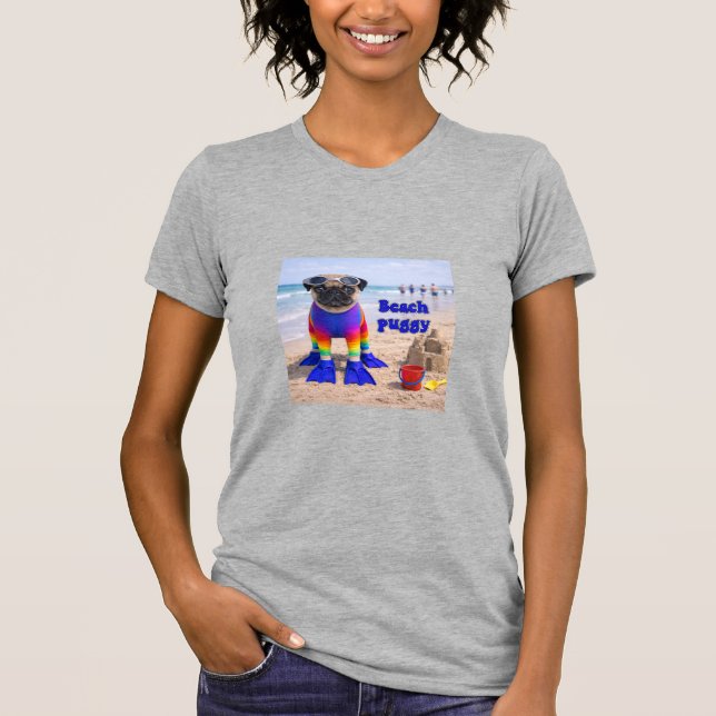 Beach Puggy T-Shirt (Front)
