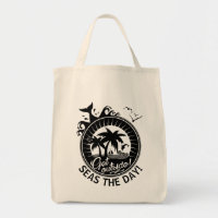 Beach Quote Seize the Day Pun or Personalized Text