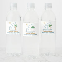 Beach Real Estate Company Cute Customizable
