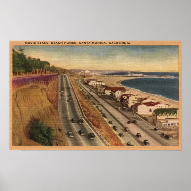Beach Residences of the Movie Stars Poster (Front)