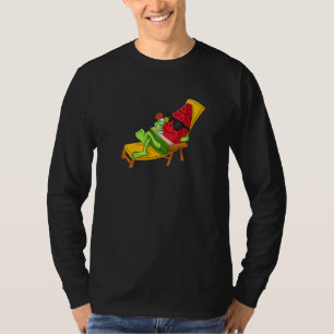 Beach Resting Watermelon Women Water Fruit Love T-Shirt