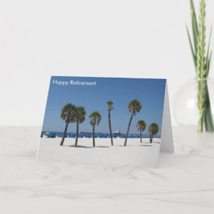 beach retirement card