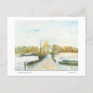 Beach Road, Llantwit Major Postcard