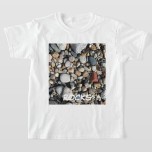 BEACH ROCKS YOUTH KIDS CHILDS  T-Shirt