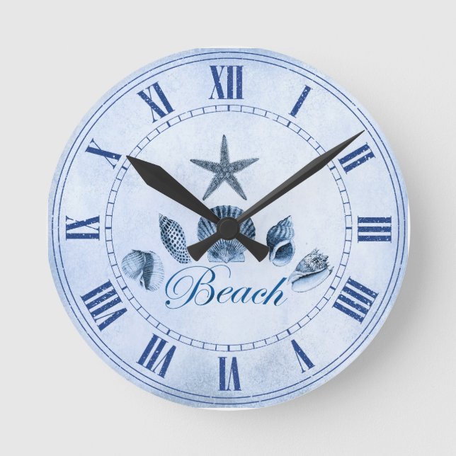 Beach Round Clock (Front)