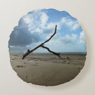 BEACH ROUND PILLOW