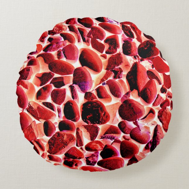 BEACH ROUND PILLOW (Front)