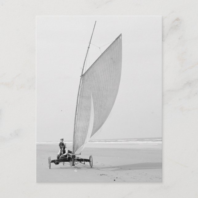 Beach Sailing Postcard (Front)