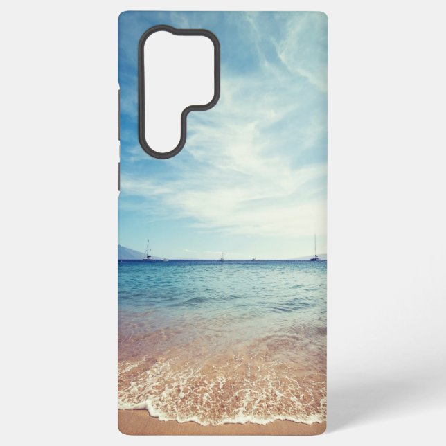 Beach Samsung Galaxy S22 Ultra Case (Back)