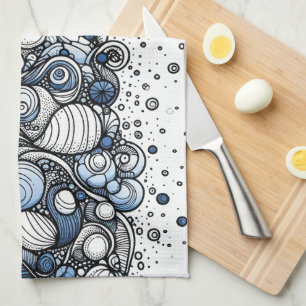Beach Sand - Abstract  Kitchen Towel